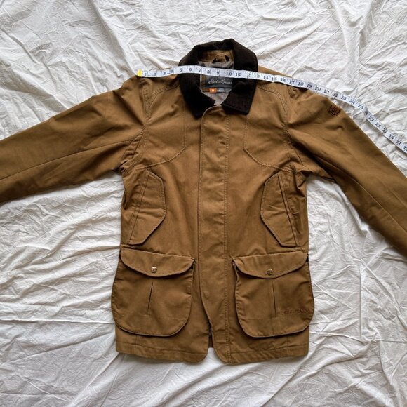 Eddie Bauer Bainbridge Field Jacket Water Resistant Waxed Canvas - Picture 5 of 13